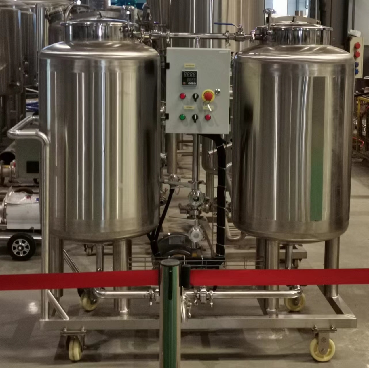 Brewery equipment -- CIP system